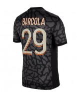 Paris Saint-Germain Bradley Barcola #29 Alternativní Dres 2023-24 Krátký Rukáv